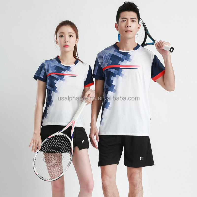 2020 New design breathable table tennis clothes quick dry women badminton sports wear