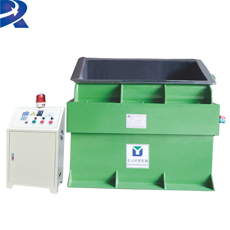 Большая горизонтальная вибрационная полировальная машина для автозапчастей, вибрирующий полировальный стакан