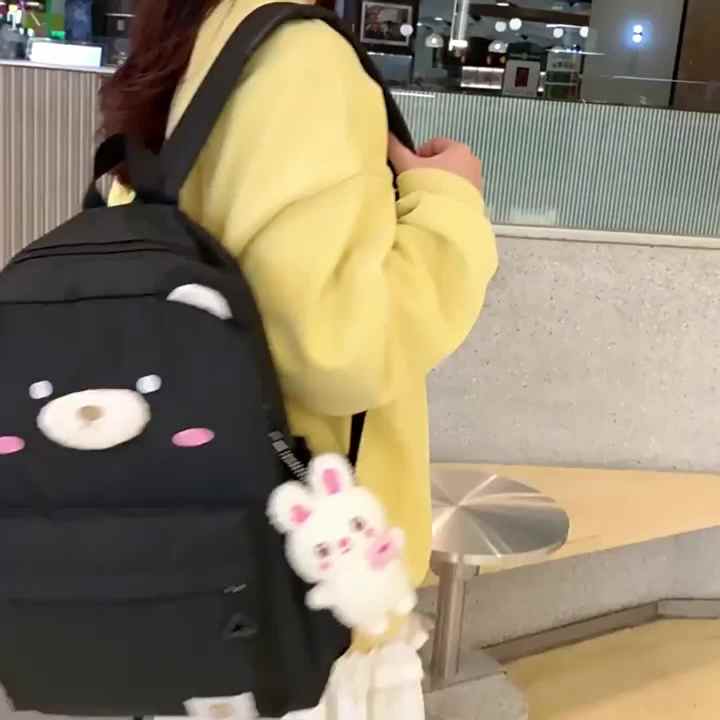 Cute Teddy Bear Backpack for Middle Schoolers Juniors, OEM Accepted