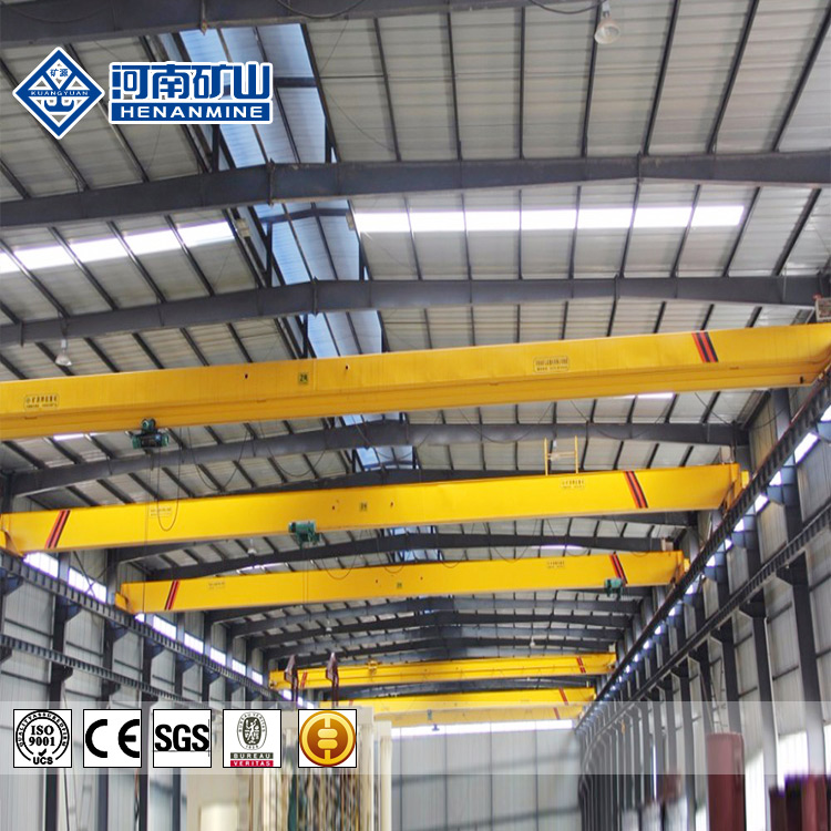 BMH 10T Electric Hoist Semi Gantry Crane 30m A5 Outdoor Freight Yards