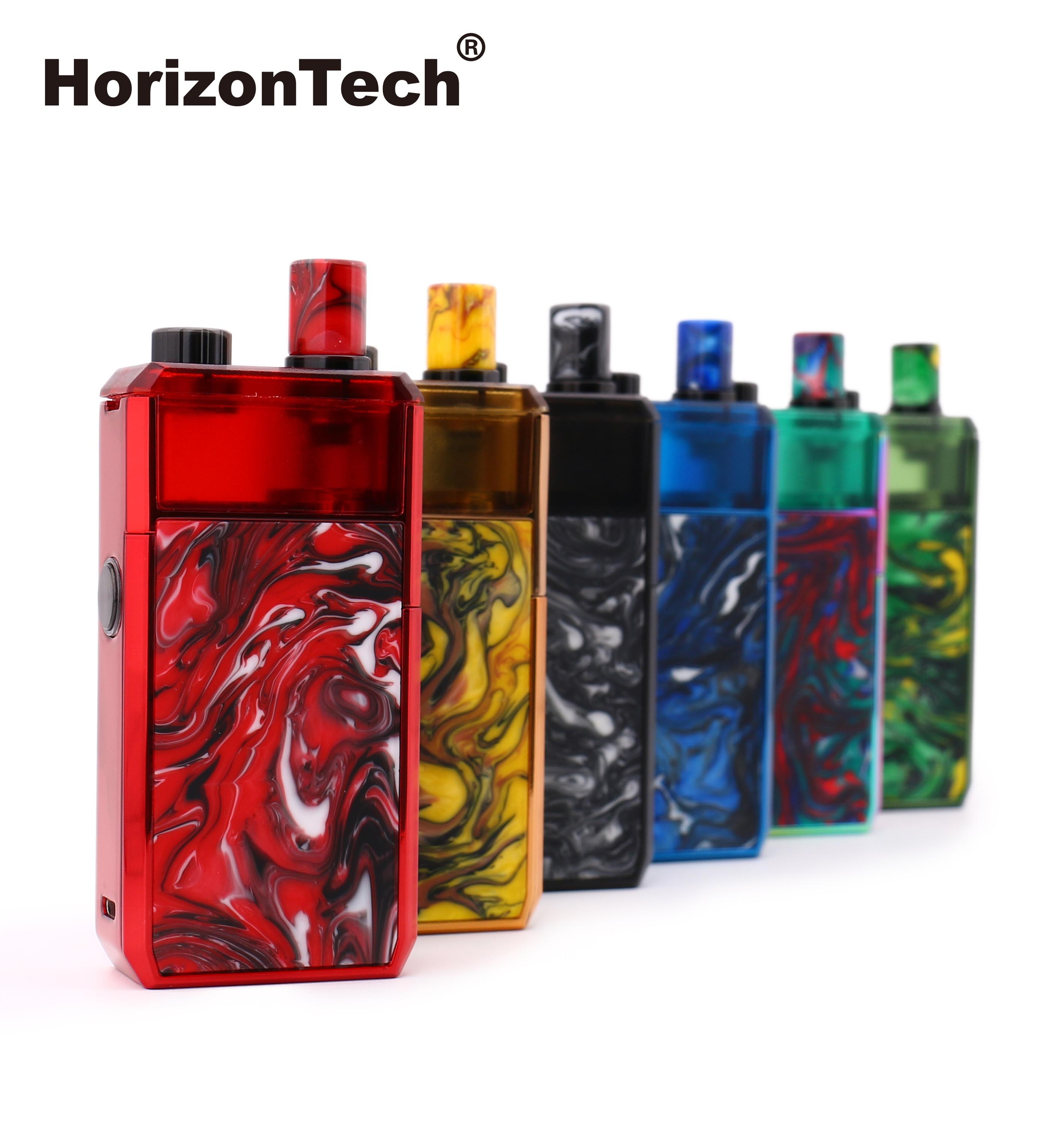 Вейп-ручка Horizon, Стартовый Набор 6,5 мл и 1370 мАч, Pod-система CBD