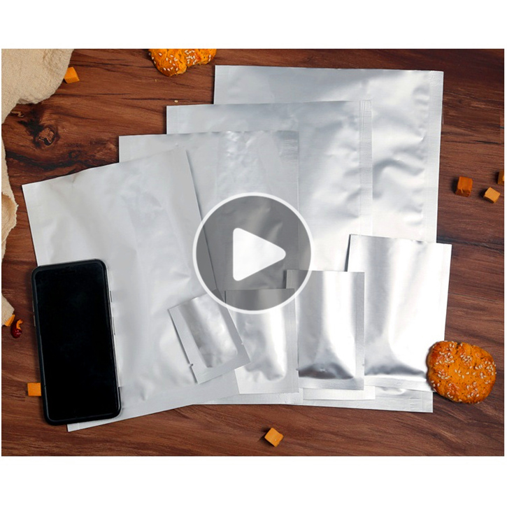 Высокое качество, термосвариваемая упаковка пищевых продуктов, Алюминиевая Фольга Вакуумные наборы с отверстием для 3-стороннее освещение герметичный