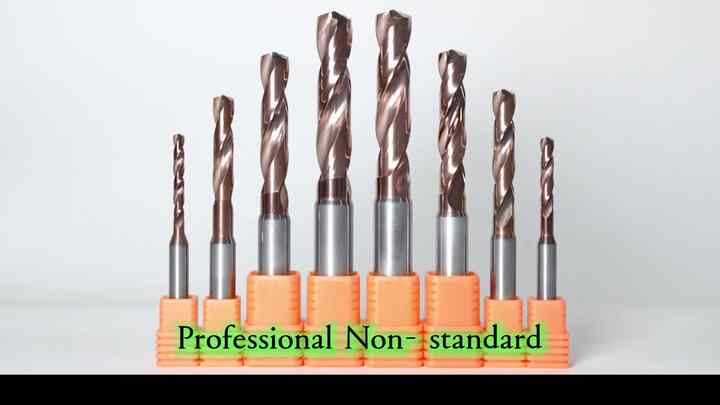 Internal Cooling Advanced Coating CNC Carbide Tungsten Drill Bit for ...