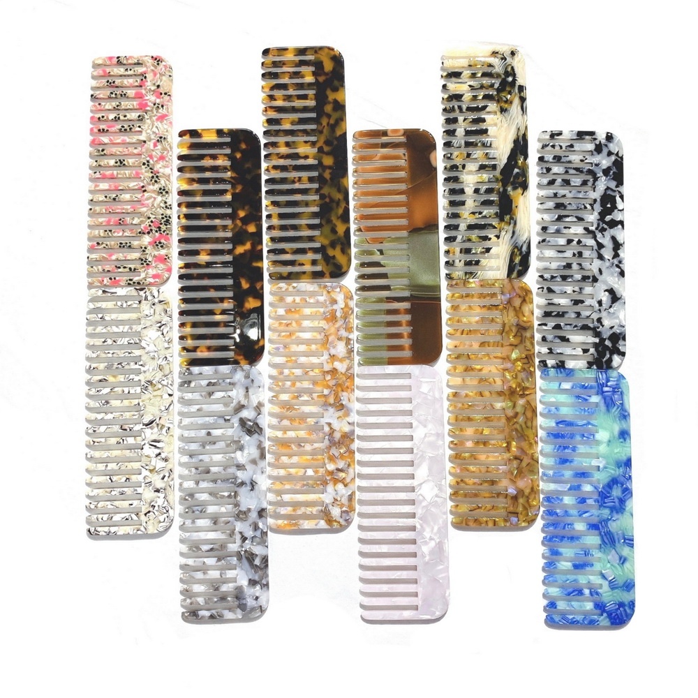 Распродажа Высококачественная ацетатная расческа под заказ любой цвет расческа для волос для салона дизайнерская мода в китайском стиле цветные расчески для волос