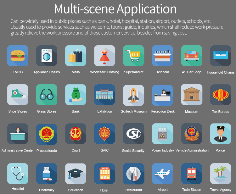 Developable platform robot study and rutoring robot restaurant waiter service robot snow nursery study