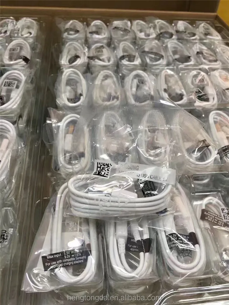 Factory original wholesale 1.2m fast charging data cable for Samsung S6 fast charge S4 S6 s7 Note 4 Micro USB data cable