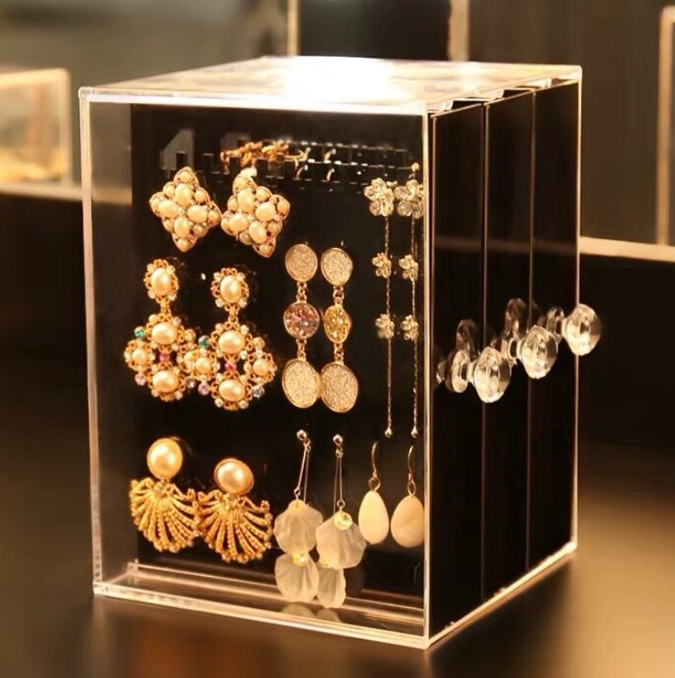 6-teiliger Challenge-Münzen Präsentationsständer – 3D Schwebende Vitrine, 9x9x1,3 Cm, Aus ABS & Transparenter PE-Folie, Für Münzen, Schmuck, Ringe