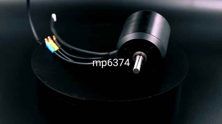 Dual Hub Belt Direct Drive 6374 190kv 3250w Dc Brushless Motor for