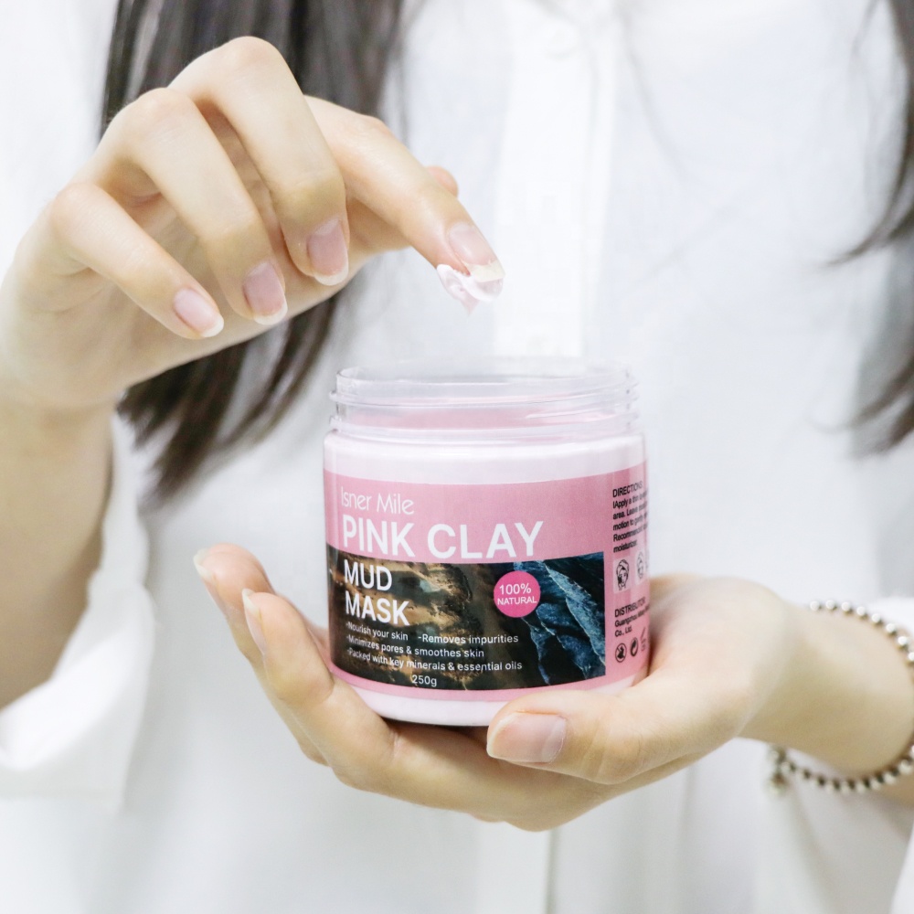 MISSY OEM/ODM Private Label Natural Organic Rose Essential oil Mud Mask Facial Organic Mask