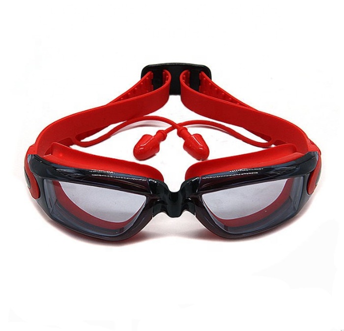 YXL40005 спортивные плавательные очки с зеркальным покрытием, защитные силиконовые очки для плавания с защитой от лягушки
