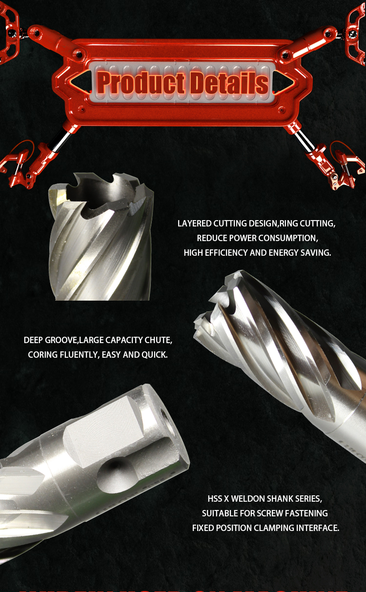 Factory Directly Sell Magnetic Core Drill Magnetic Drill Bit