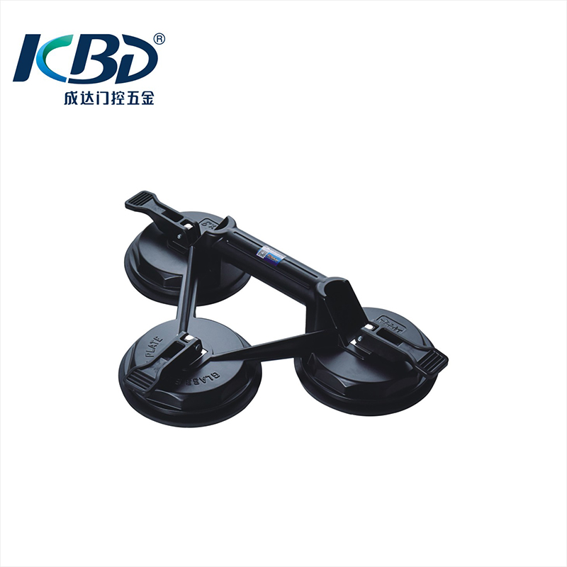 Glass Sucker Aluminum Suction Lifter 100kg Suction Cup Vacuum Lifter 120 mm max.80 2 pcs 100kg Glass Suction Lifter with Double Suction Cups Gray