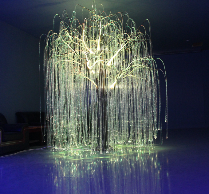 人造光纤分支专业制造与圣诞节装饰的光纤树光