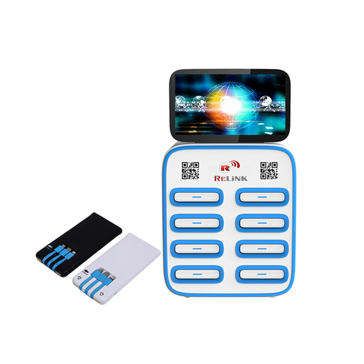 CS-S08 8 слотов чехол для аккумулятора мобильного телефона совместное использование портативного зарядного устройства для аренды портативной электростанции