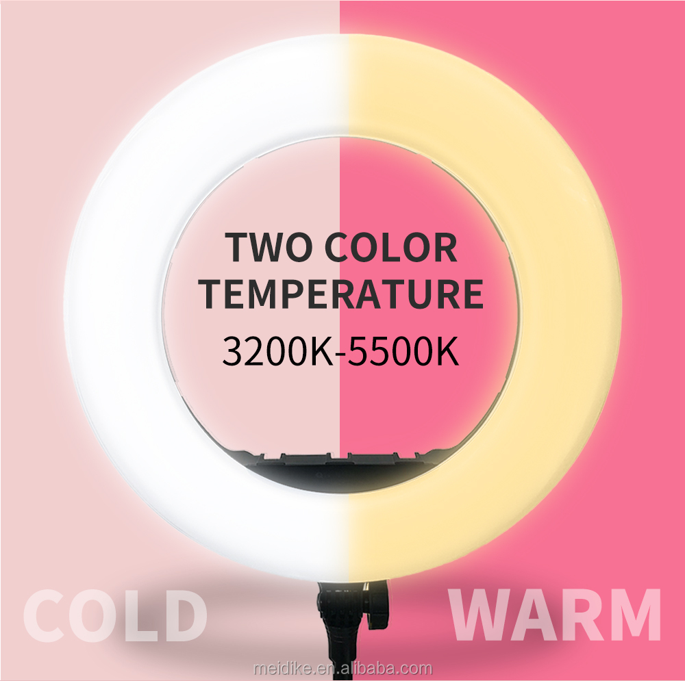 18inch makeup led ring light with tripod stand 2m for tik tok video