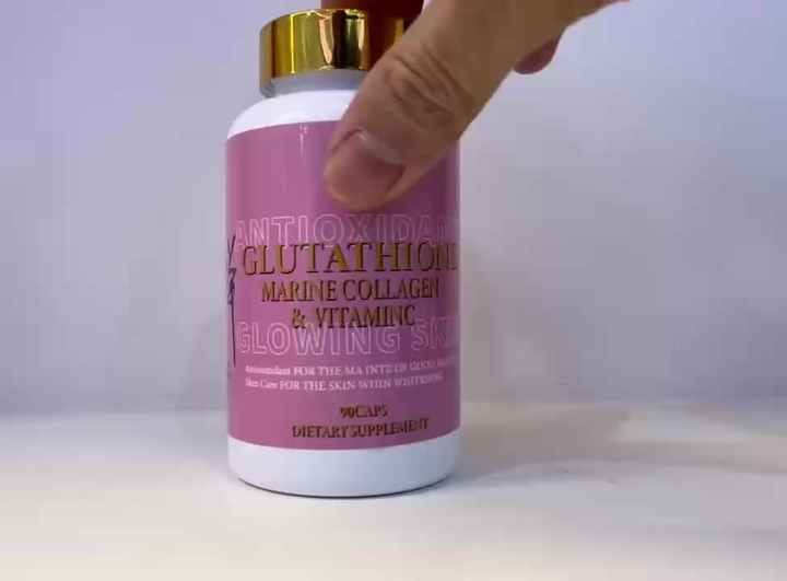 glutathione marine collagen Collagen Skin Capsules with Glutathione Healthcare Supplement for Skin  Whitening and Anti-Aging