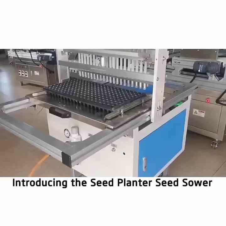 tobacco tray seeder Good Price Automatic Vegetable Tray Seeder Machine Tobacco Seed Tray  Planter Automatic Tray Seeders
