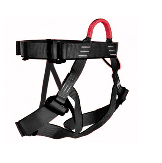 imbracatura anticaduta di sicurezza Kit di imbracature di sicurezza Black cintura di sicurezza a met/à corpo per arrampicata su roccia alpinismo in corda doppia