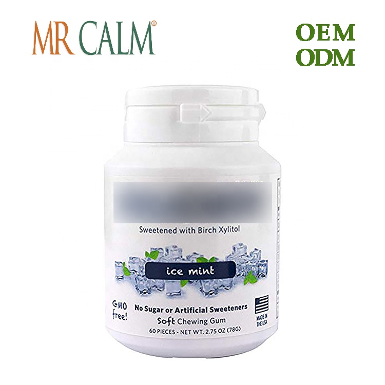 КБР жевательная резинка частная этикетка КБР продукты поддерживает снятие стресса тревога и освежает дыхание КБР Gummies оптом