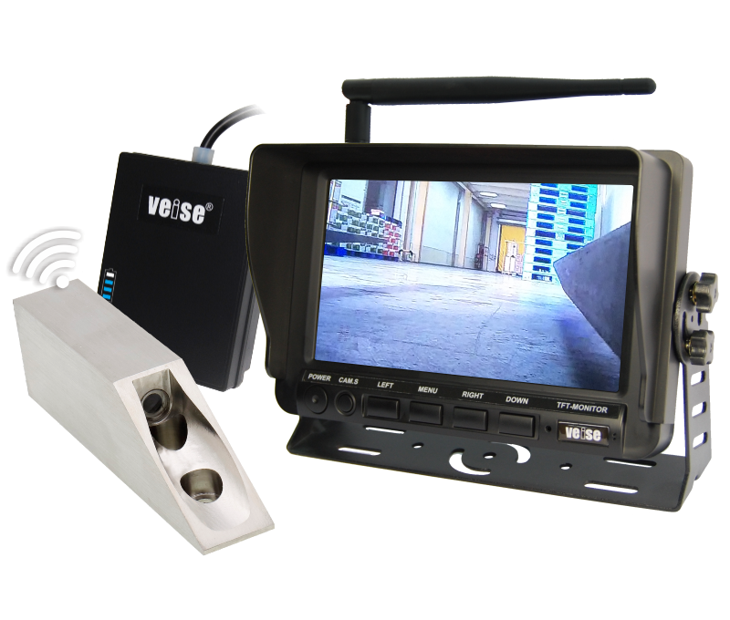 Forklift HD Camera 720P wireless front camera system AHD back up camera kit for out door handling safety