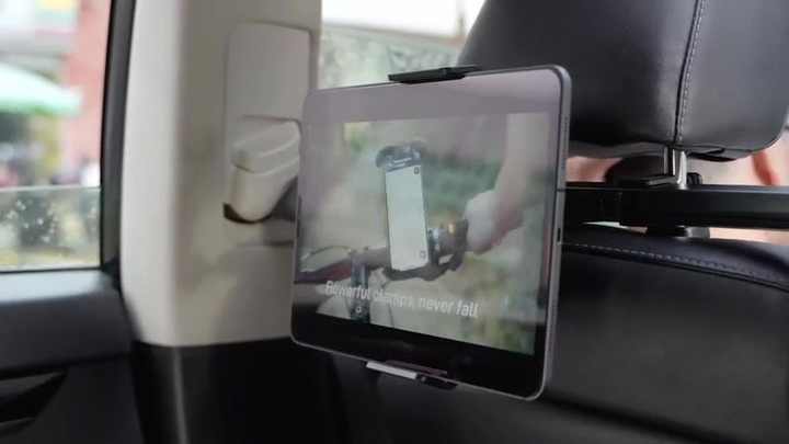 Universal Car Tablet Holder Back Seat Headrest Mount For IPad Air Mini - View #6