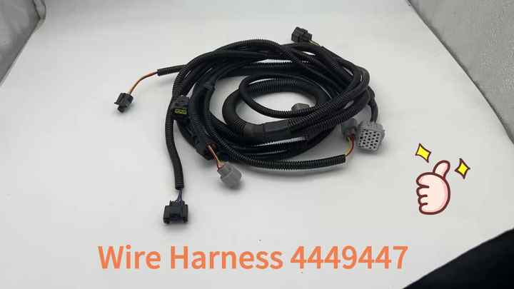 あつこ 4449447 Excavator Hydraulic Pump Wire Harness for Hitachi