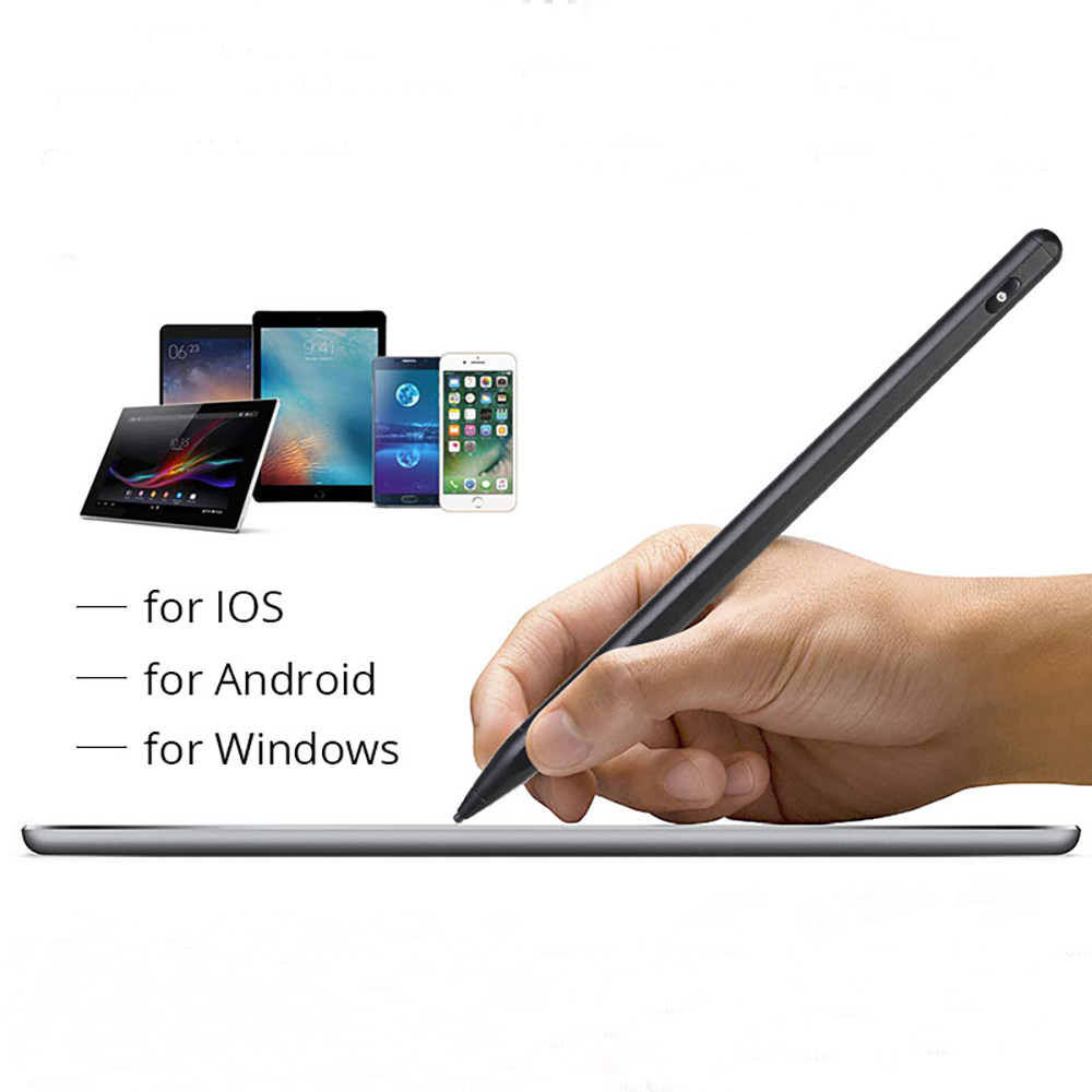 Перезаряжаемые Универсальный емкостный активный экран Стилус для iPad Телефон