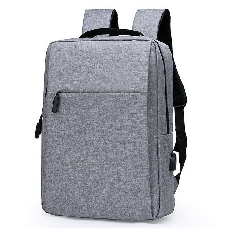 Zaino della scuola universitaria Porta di ricarica USB Zaino per studenti Borsa da scuola per laptop logo personalizzato