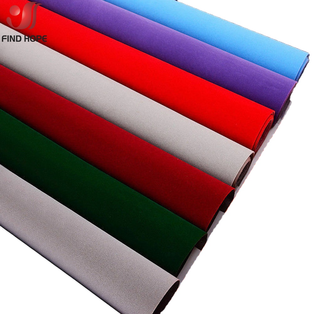 Клейкая задняя самоклеящаяся пленка фетровая бархатная велюровая ткань рукоделие стикер крафт обои