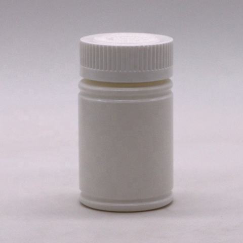70毫升/2.36盎司hdpe塑料小瓶补充容器药丸储存竹形药瓶与儿童安全帽