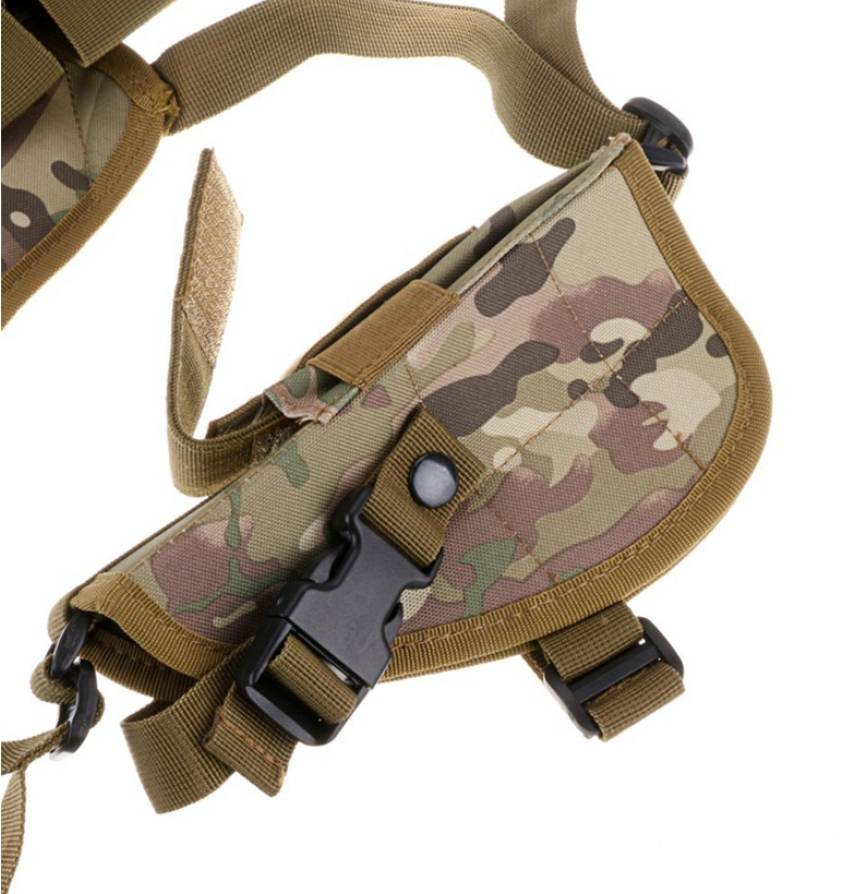 战术双腋下肩套袋隐藏式携带左右手尼龙手枪枪套