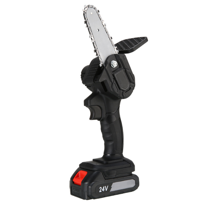 motosierra para cortar ramas de /árboles tijeras de podar una mano 0,7 kg Mini motosierra el/éctrica inal/ámbrica port/átil de 4 pulgadas con motor sin escobillas ligera