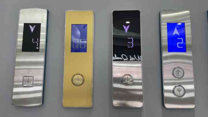 Elevator COP LOP With Push Button Elevator Operation Panels Are ...