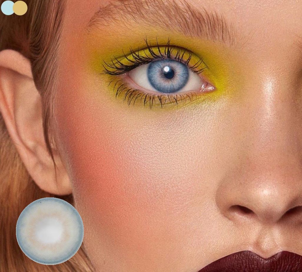 Новое поступление, контактные линзы pola синего цвета, контактные линзы, Лидер продаж, контактные линзы для глаз, косметические мягкие линзы, размер 14,2 мм