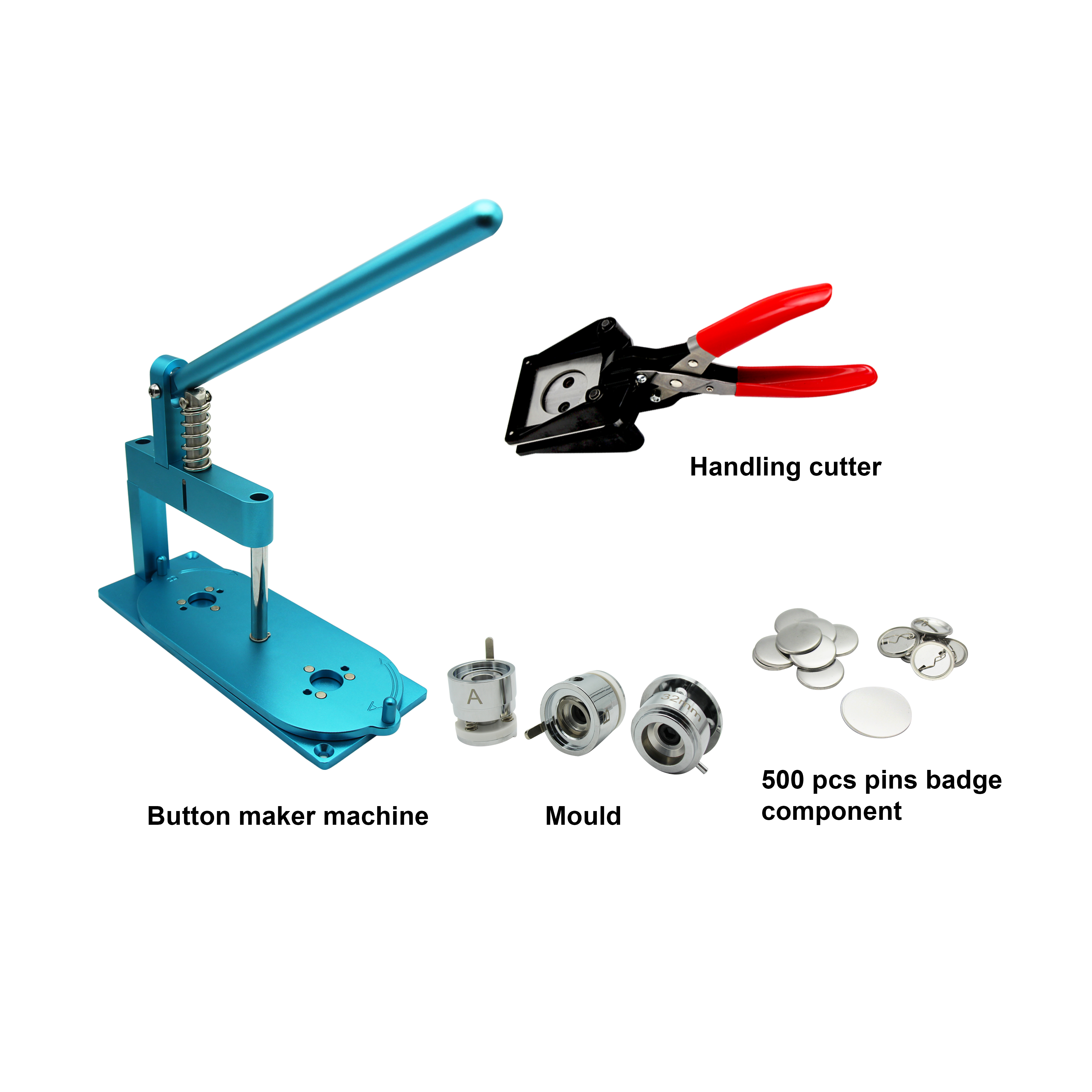 Высококачественный Набор для изготовления значков на 32 мм
