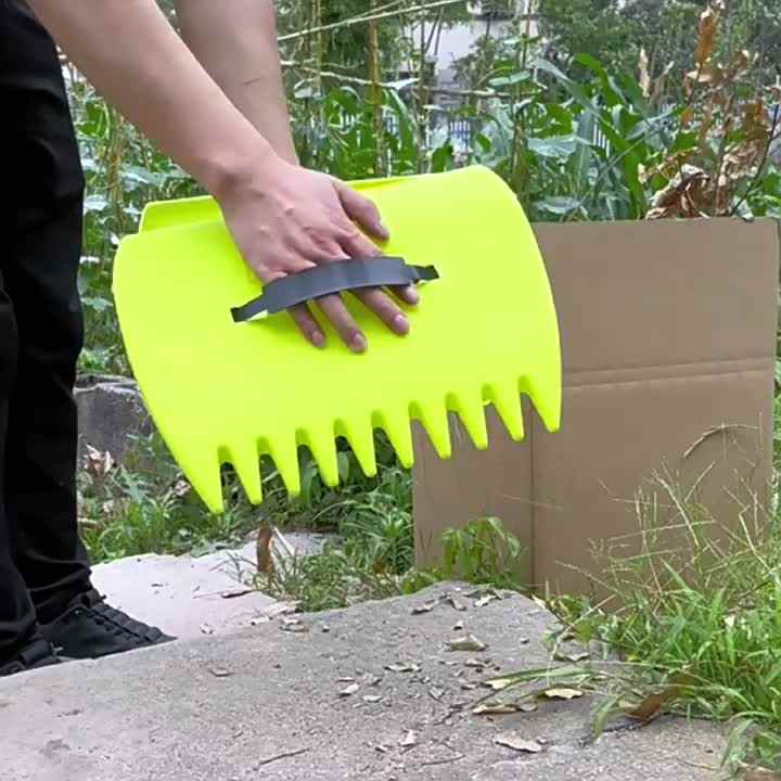 DD2962 Lightweight Hand Held Garden Rakes for Picking up Leaves Plastic  Claws Grabbers Leaf Scoops Rakes