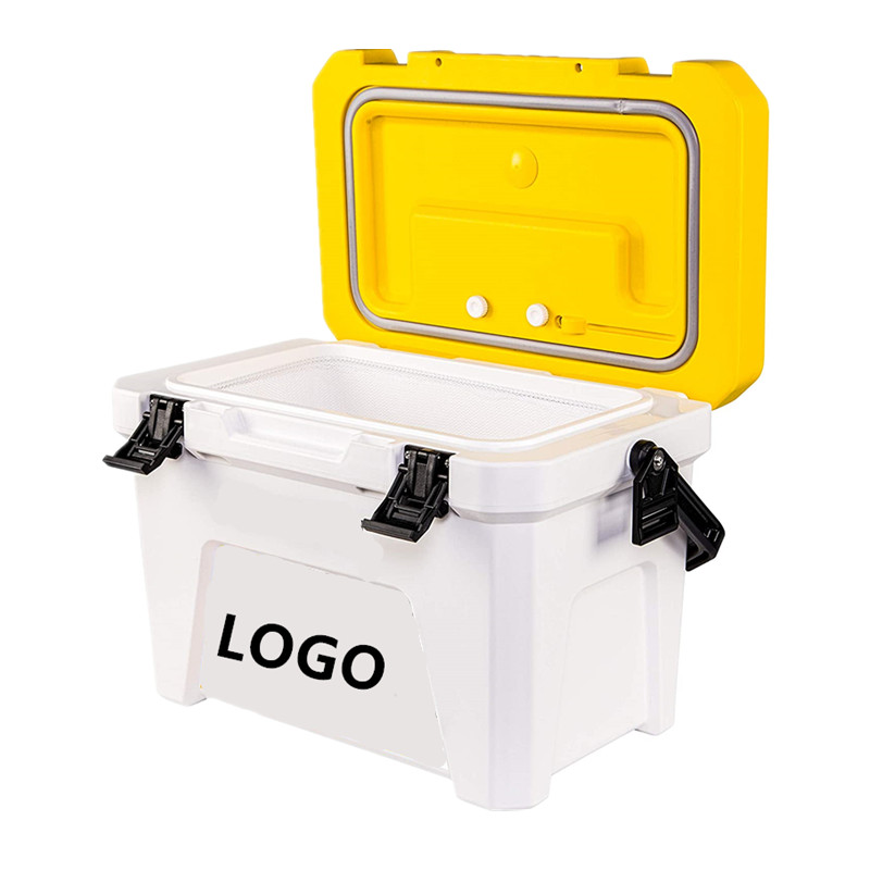 DEWIN Live Bait Box tragbarer K/öder Aufbewahrungskoffer Wurm Angelger/ät Live Bait Box mit Zwischenschicht und Pinzette