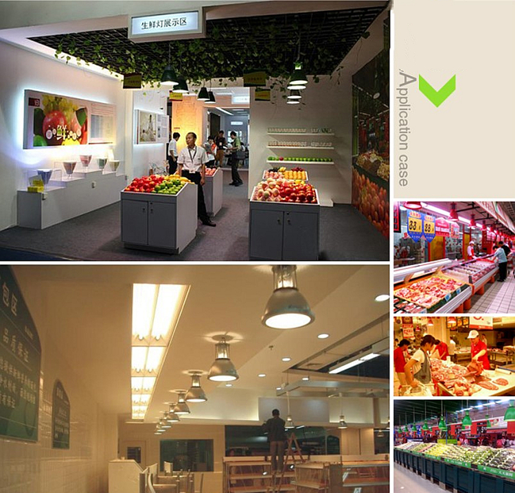 Shopping Mall Fresh Food lighting Low Bay 20w 30w 40w Led supermarket light