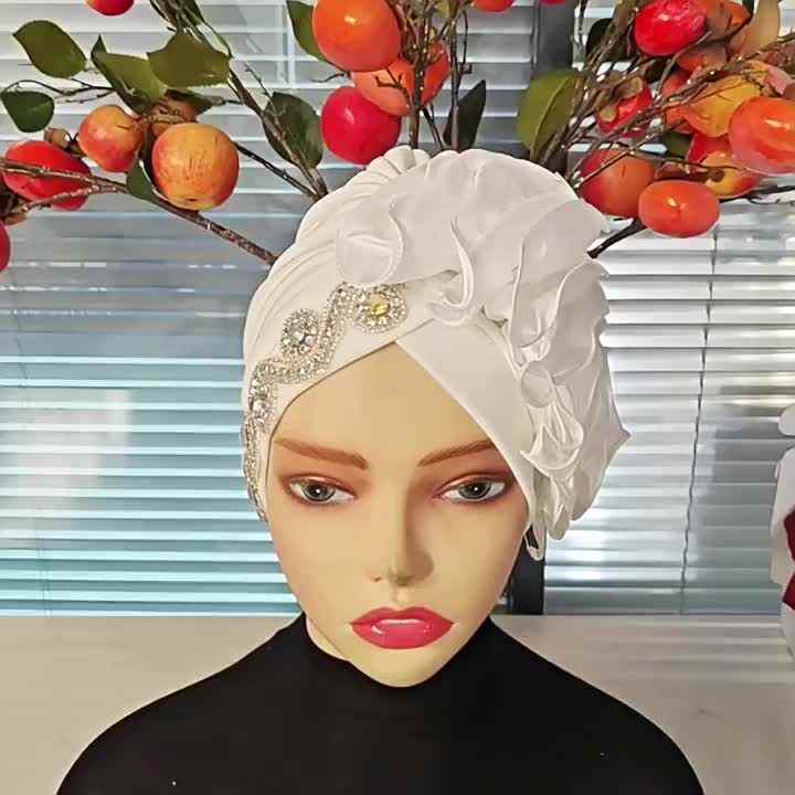 Chapeau Turban Africain Pour Femme - Neuf Sans étiquette - Style Ethnique