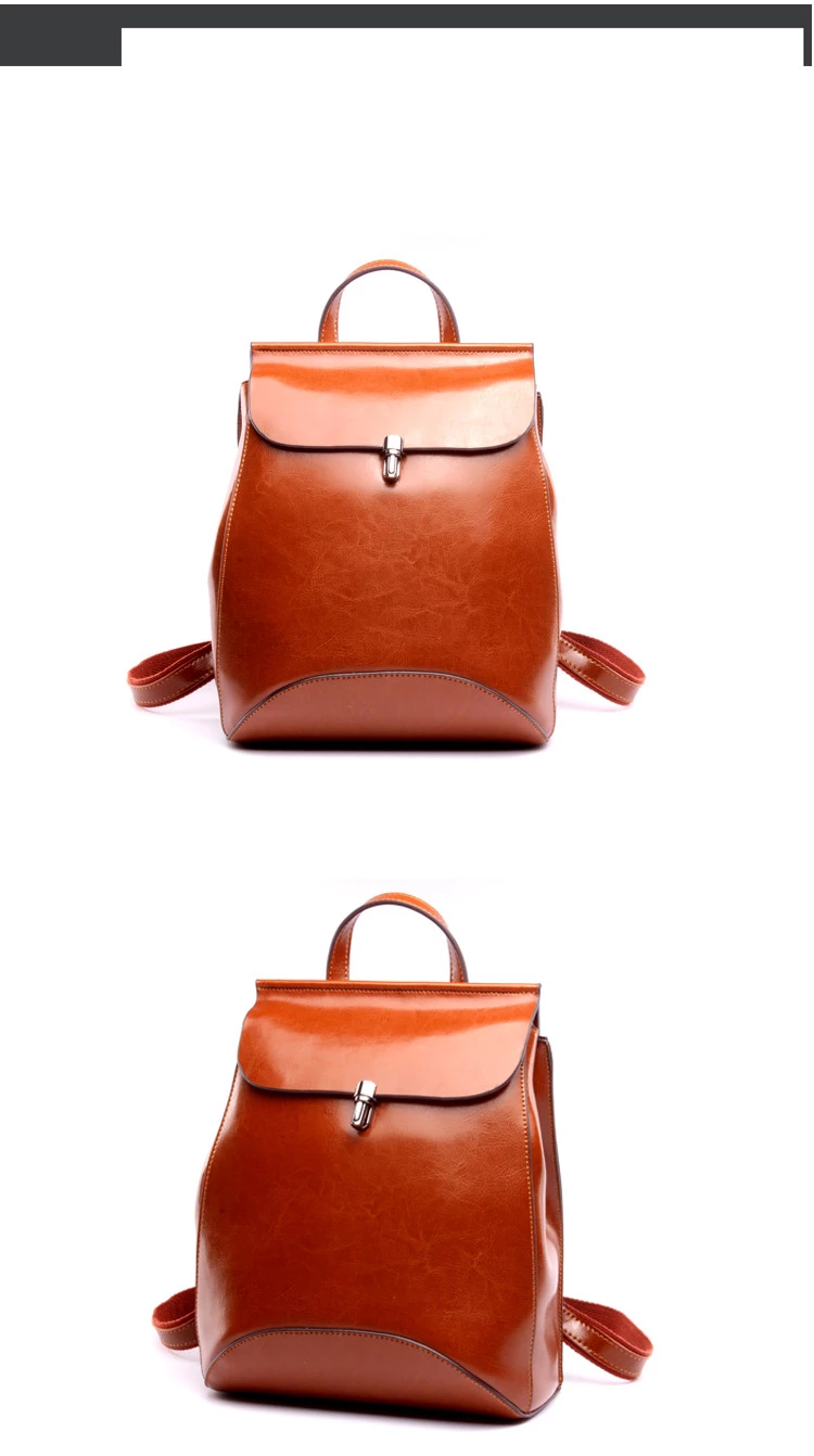 金达林真皮背包大容量女士包节日休闲风格包bolsos de mujer en cuero