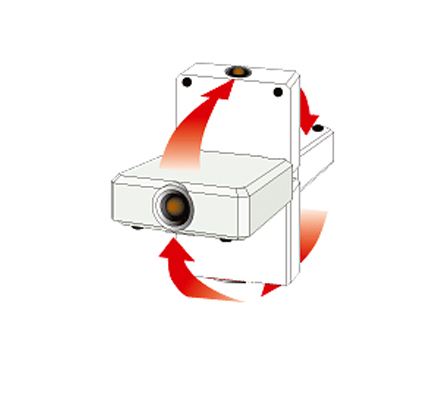 Double Lamps 12000 Lumens DLP Laser Projector For Church Venue