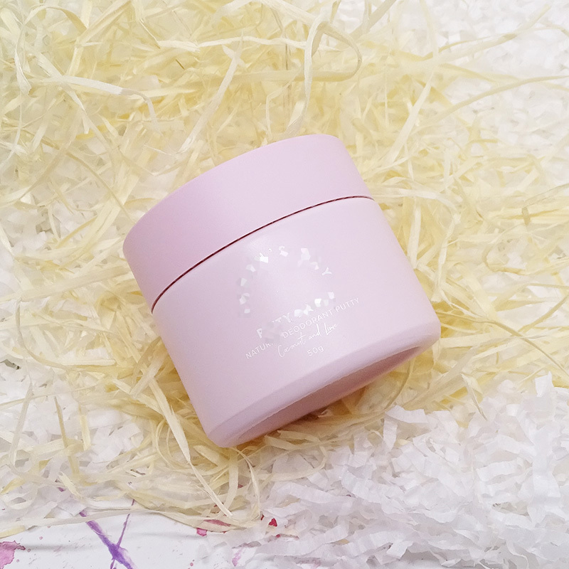 wide mouth opal white ceramic 100ml 50ml 50g frosted lid matte glass pink cream jar