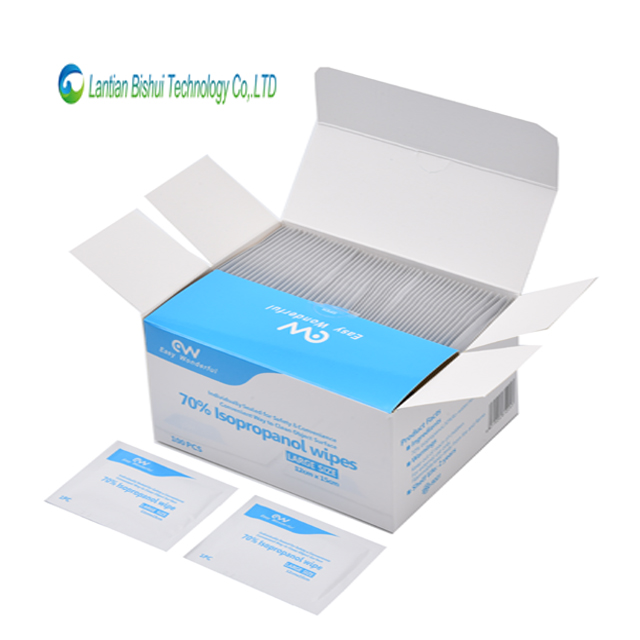 70% влажных салфеток IPA для дезинфекции рук и дезинфекции поверхностей, медицинских и других общих устройств