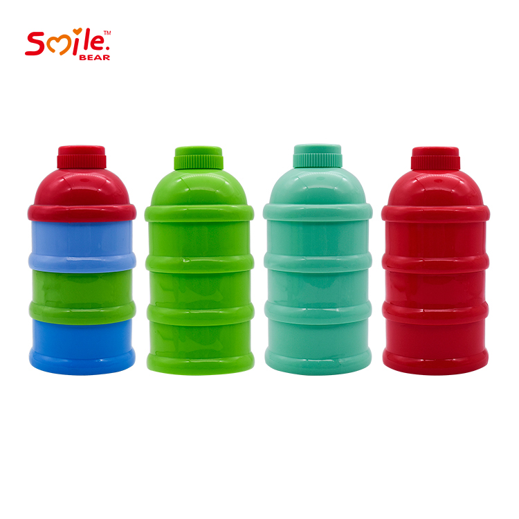 3 Layers Baby Milk Powder Dispenser Container Storage Formula Feeding Box sp