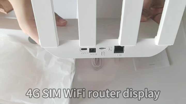 4G CPE Router with SIM Card Slot Plug and Play Support 2.4G 300Mbps ...