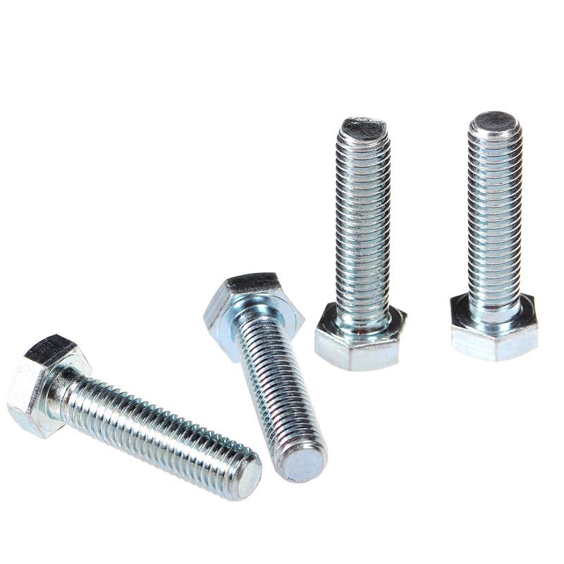 8.8 10.9 12.9 Grade M6 M7 M8 Zinc Plated Hex Head Bolts And Nut