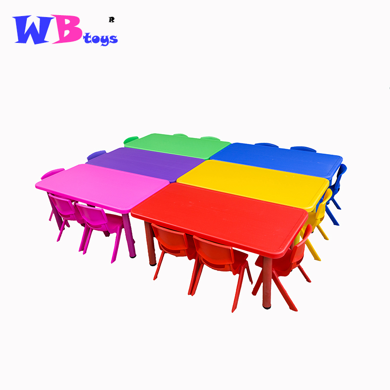 Индивидуальные красочные красивые детские стулья и столы с мультяшным принтом, пластиковые столы для ухода за детьми