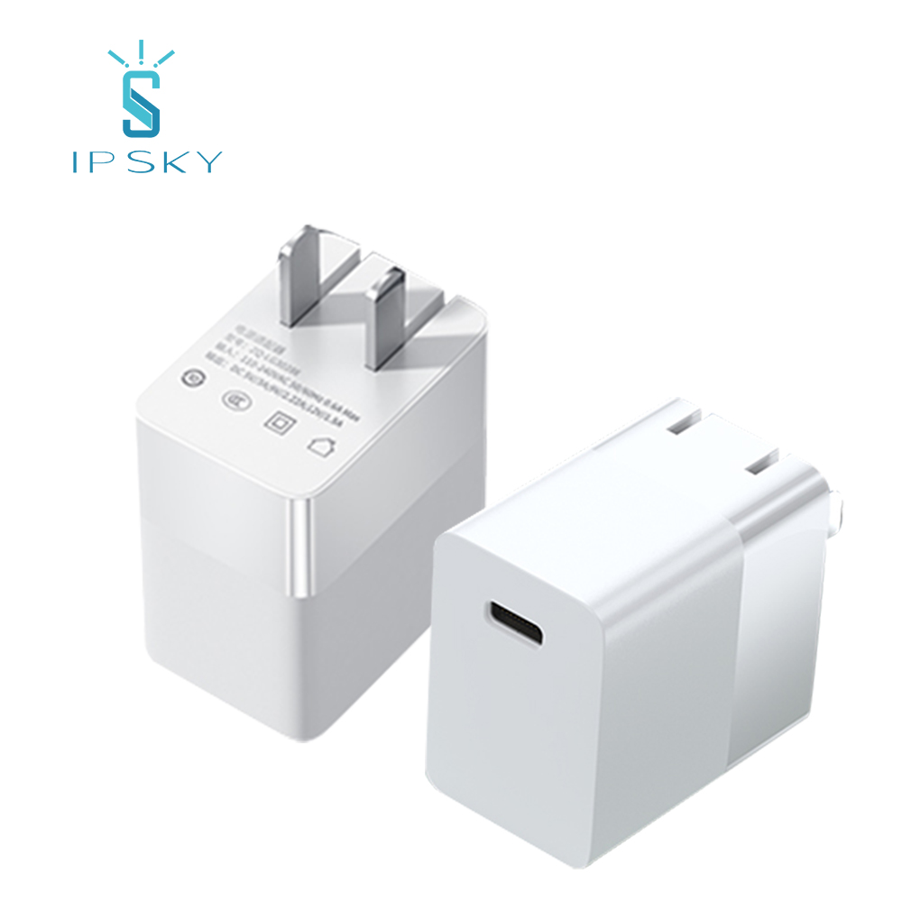 IPSKY Универсальный usb-c 12В 1,5а 5В 3а 9В 2А PD 20 Вт адаптер для быстрой зарядки iphone