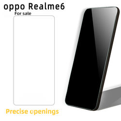 Black Full Glue Tempered Glass For  oppo Realme6 Phone Screen Protector Full Coverage Screen Pr'otection Zenfo Film Glass