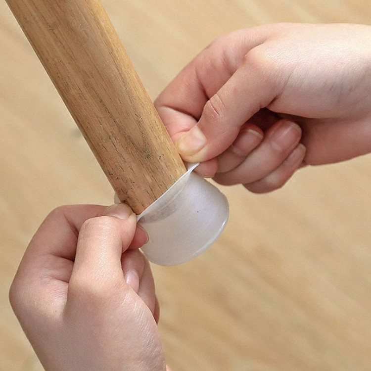 Лидер продаж, противоскользящий силиконовый защитный чехол для ножек мебели